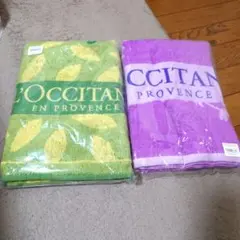 新品未使用【ロクシタン】ノベルティ・バスタオル　2枚セット