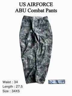 US AIRFORCE コンバットパンツ 34×27.5