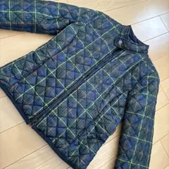 【ラルフローレン】キッズ チェック柄 キルティングジャケット