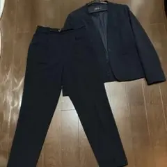 お値下げ⭐️ketty ネイビー スーツセット ノーカラー