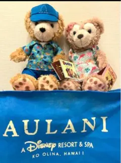 未使用タグ付ハワイアウラニディズニー 限定　 ダッフィー・シェリーメイ