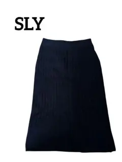 SLY 黒 タイトスカート