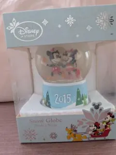 Disney Store 미키 & 미니 스노우 돔 2015 크리스마스