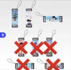 N&J 様専用　ドラゴンボール スナップコレクション　アクリルチャーム3個セット