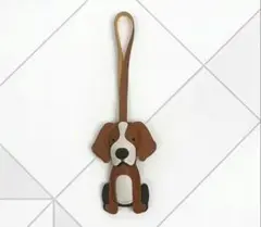ビーグル 犬 バッグチャーム キーホルダー 犬好き 茶色 ブラウン 可愛い