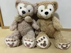 Disney ダッフィー & シェリーメイ ぬいぐるみ