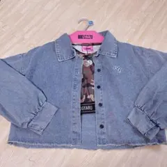 KOGYARU バースデイ　デニムシャツ　迷彩タンクトップセット