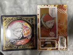 呪術廻戦　虎杖悠仁　バースデイ缶バッジ、名場面ジオラマフィギュア　2024
