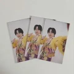 【吉田仁人】LOVE ENG!NE トロピカル衣装 自撮りトレカ 3枚セット