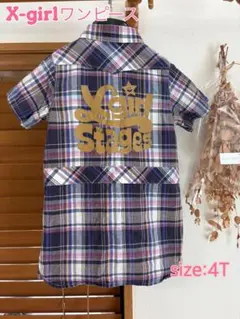 X-girlのワンピースsize:4T