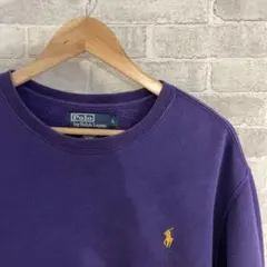 Polo by Ralph Lauren パープル　L トレーナー
