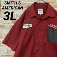 SMITH’S AMERICAN ワークシャツ 刺繍 ポケット ヴィンテージ風のサムネイル