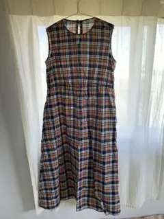 Gymphlex チェックワンピース