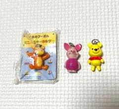 くまのプーさん　ミニキーホルダー　チャーム　めじるし　ディズニー