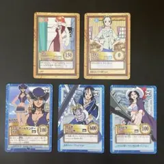 ワンピース ハイパーバトル4枚 ルフィ チョッパー Mr.2 オールサンデー