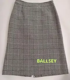 BALLSEY 白黒チェック タイトスカート