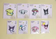 サンリオ　パイルワッペン　キャラクターワッペン　8点セット