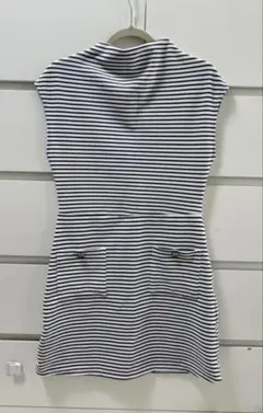 ZARA ノースリーブ ミニワンピース