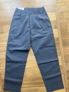 UNIQLO イージーリラックス アンクルパンツ S ダークグレー