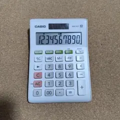 CASIO MW-100T 電卓 10桁 W税率