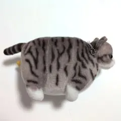ふとっちぃZooにゃんこmini サバトラ ぬいぐるみ アミューズメント 猫