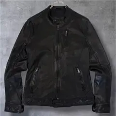Archive Y2K Lamb Leather Riders Jacket M