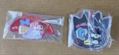 サンリオパッケージチャーム マイメロ(赤)&バツ丸セット