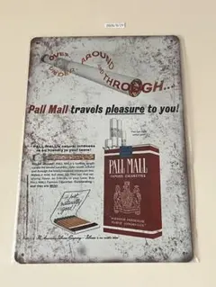 Pall Mall ブリキ看板 レトロデザイン
