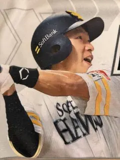 福岡ソフトバンクホークス　選手デザインフェイスタオル　柳田悠岐選手 非売品／新品