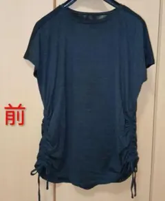 Mサイズ　Tシャツ　ジムやホットヨガ　ダークグレーのサムネイル