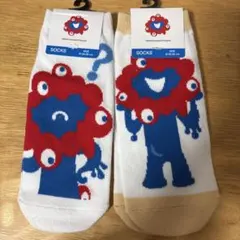 【新品】ミャクミャク　EXPO2025 大阪・関西万博　靴下　2足セット