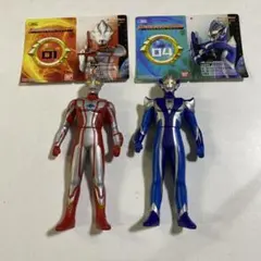 ウルトラマン　メビウス、ヒカリ　2体