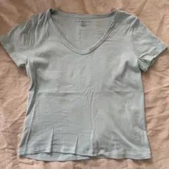 Brandy Melville Tシャツ　ブルー
