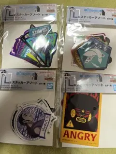 HUNTER×HUNTER一番くじ　L賞ステッカー　 イルミ、ヒソカ　4種