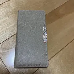 COVERARY スマホケース　手帳型　グレージュ　⭐︎新品未使用⭐︎のサムネイル