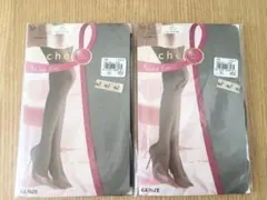 GUNZE & Tuché ストッキング M-L 2点セット