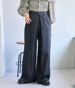 kastane ワイドパンツ