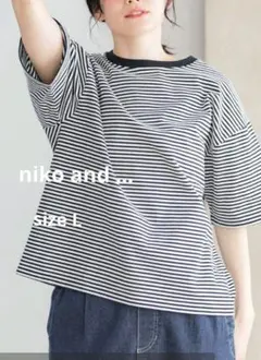 niko and ... COLORマイスターTEE 半袖Tシャツ ゆったり