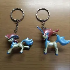 ポケモン　シャイニーカラーver　ケルディオ　キーホルダー