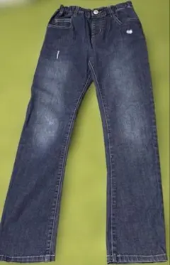 BREEZE ダメージ加工 ストレッチスキニーデニム　長ズボン 150サイズ