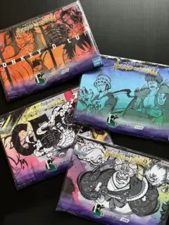 ワンピース 一番くじ BEYONDTHELEVEL F賞 タオル 4種セット新品