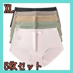 レディース ショーツ 通気綿 美尻 女性 下着 パンツ 5枚セット XL