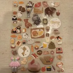 シールおすそ分け 茶色 ブラウン たまごあし トムとジェリー