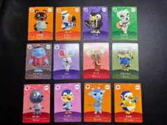 あつまれどうぶつの森　amiiboカード　12枚セット