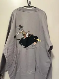 ZARA バグズ・バニー スウェット グレー