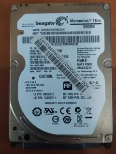 Seagate Momentus Thin 500GB HDD