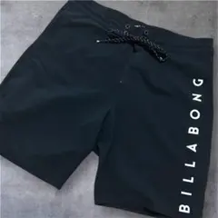 BILLABONG ボードショーツ 水着 黒 ロゴ 28