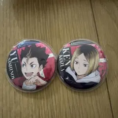 西谷夕 孤爪研磨 ピンバッジセット