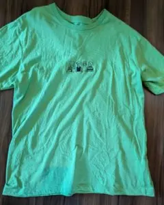 美品！ graniph（グラニフ） アートデザインTシャツ グリーン Lサイズ