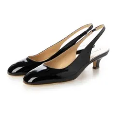 【未使用】ファビオルスコーニ　ローヒールバックバンドパンプスサイズ39